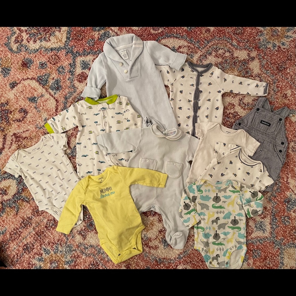 SOLD - Lot 3-6mos baby boy clothes Ralph Lauren
